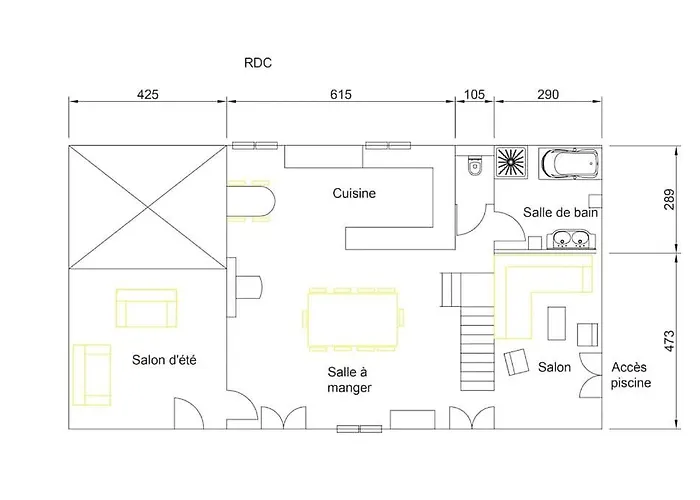 Maison 10p Avec Piscine Privative Et Chauffee D'avril A Novembre * Villainville